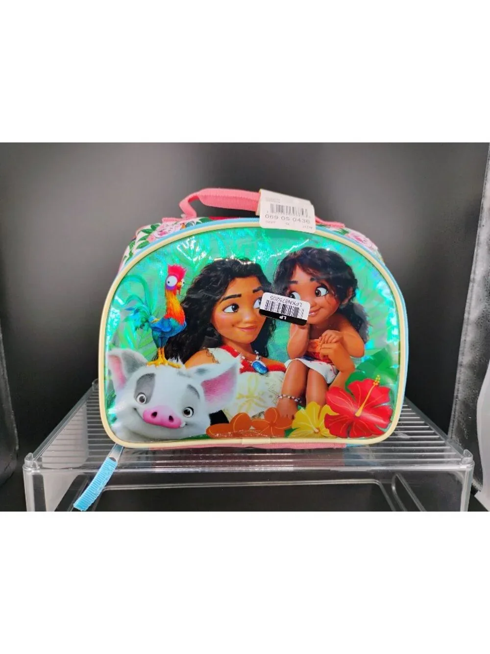 Moana Themed Kids Insulated Lunch Bag With Colorful Design